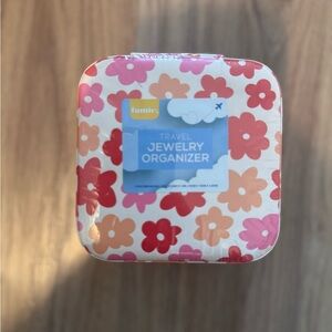 Travel Jewelry Organizer - Pink Floral